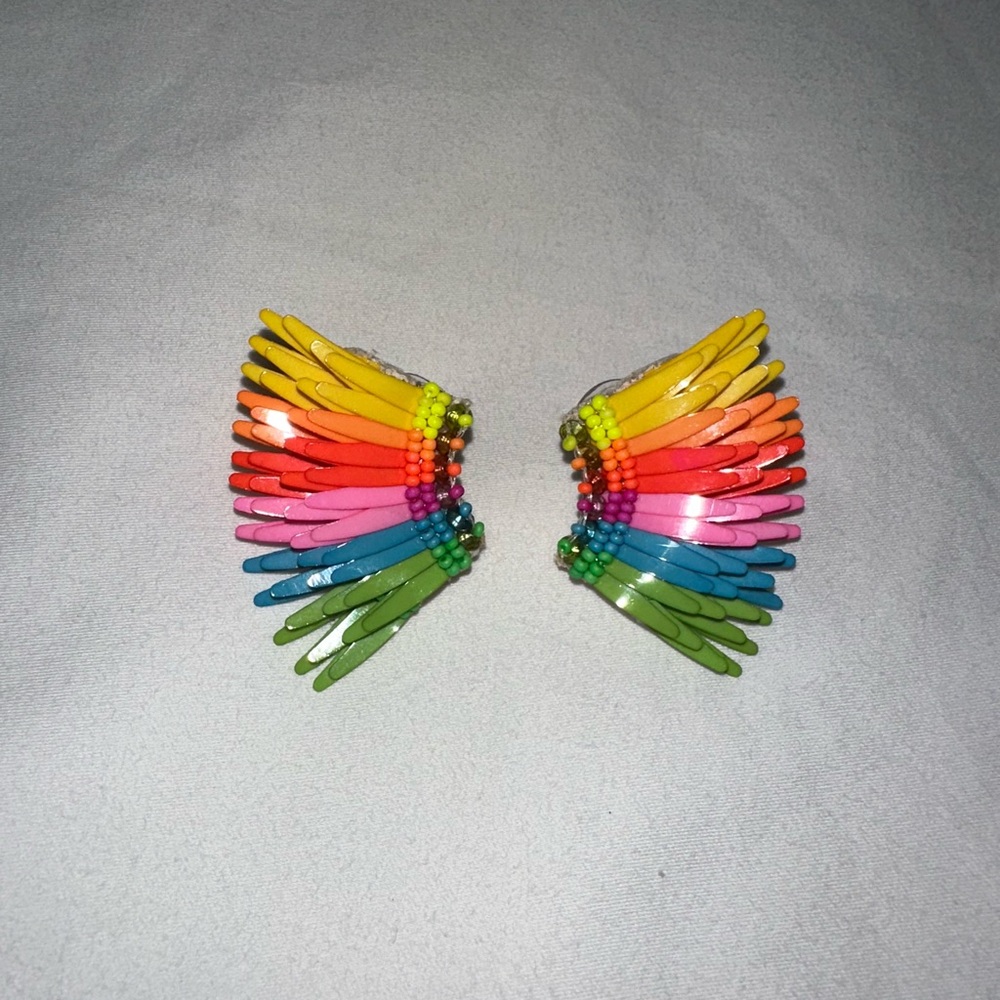 Mignonne Gavigan Yellow and Orange Earrings